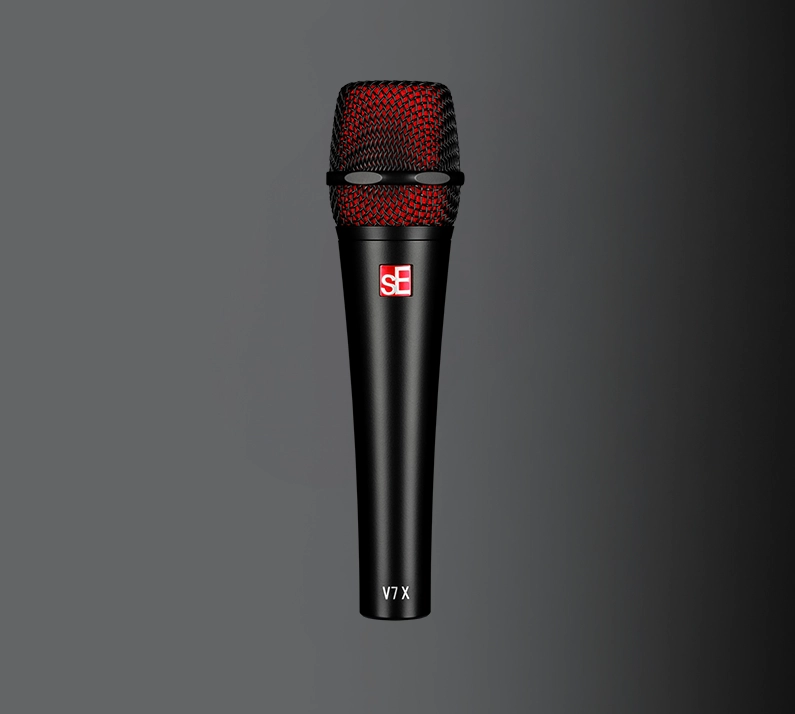 V7 X Black: The Sound You Trust, Now in Black | sE Electronics